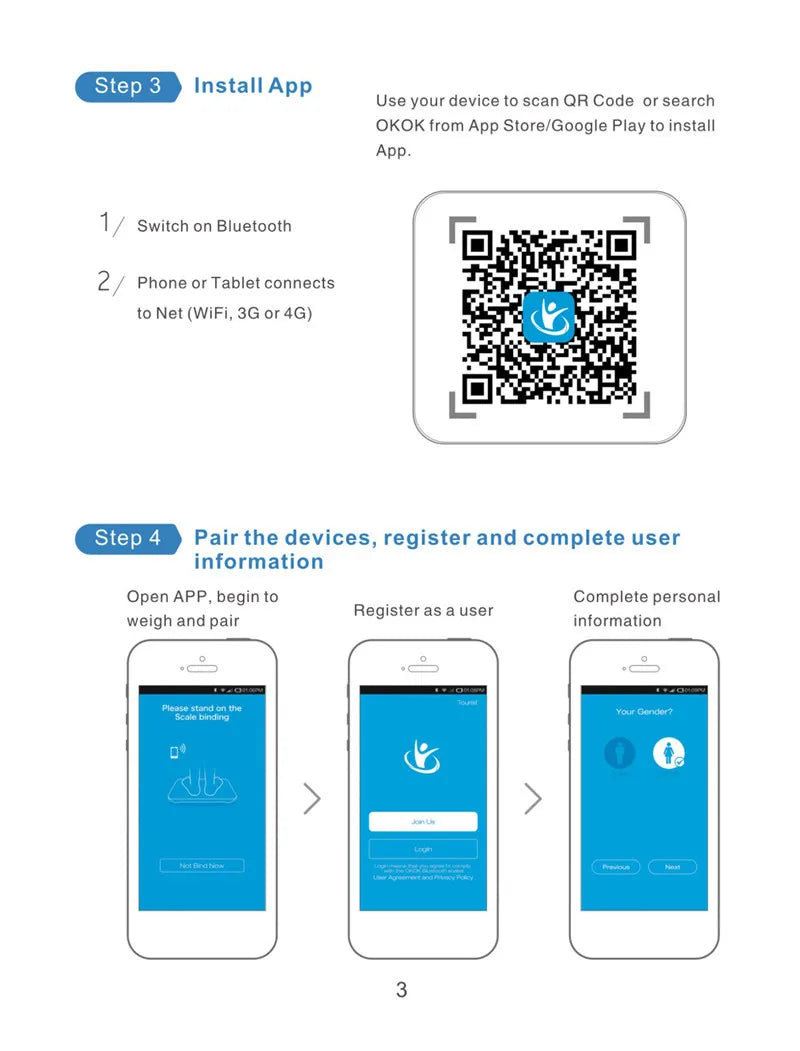 ⚖️ Smart Digital Body Fat Scale 🔵 Bluetooth LCD Body Composition Analyzer 📱
