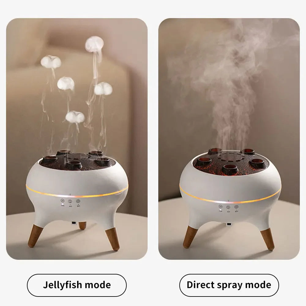 π§ 250ml Jellyfish Air Humidifier & LED Diffuser β Quiet Mist Maker with Remote & Night Light