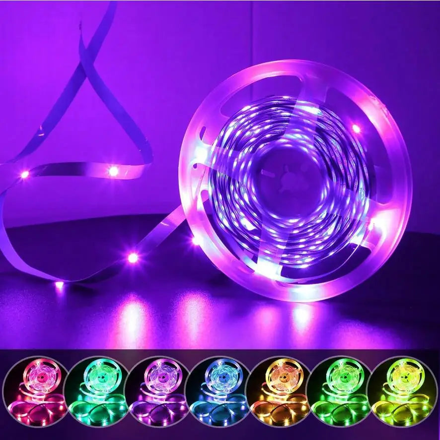 RGB LED Strip Lights – 5‑30m, App-Controlled, Multi-Color Mood Lighting ✨