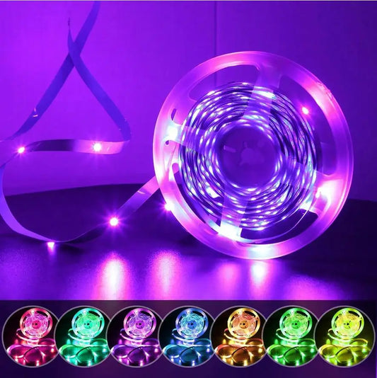 RGB LED Strip Lights – 5‑30m, App-Controlled, Multi-Color Mood Lighting ✨