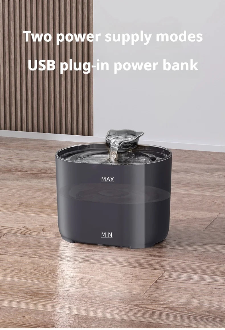 πΆπ± Smart Pet Water Fountain β π§ 2.2L Large Capacity π Silent Circulation | Automatic Dispenser