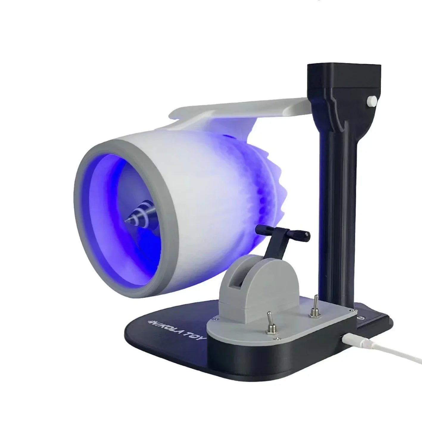✈️3-in-1 Jet Engine Turbofan Model Kit – 3D-Printed Desktop Display with Wireless Charger & Built-In Humidifier 📱💨| Premium Aviation-Inspired Tech Gift