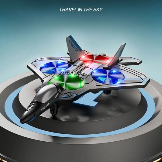 ⚡️4-Motor RC Foam Jet Fighter ✈️ | Gravity-Sensing, Stunt-Ready & Rechargeable