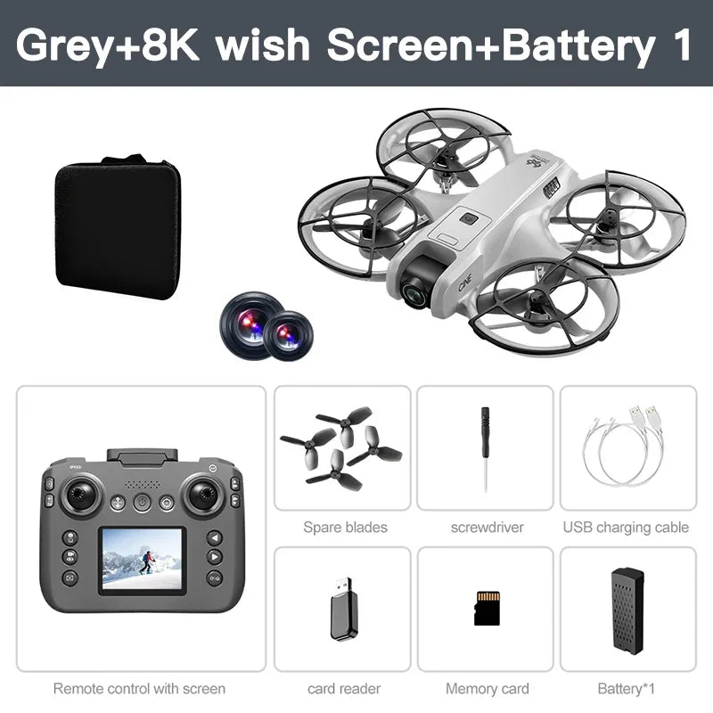 "Xiaomi Mijia MINI V666 4K Drone – 5G Wi-Fi RC Quadcopter with Obstacle Avoidance 🌍✨.