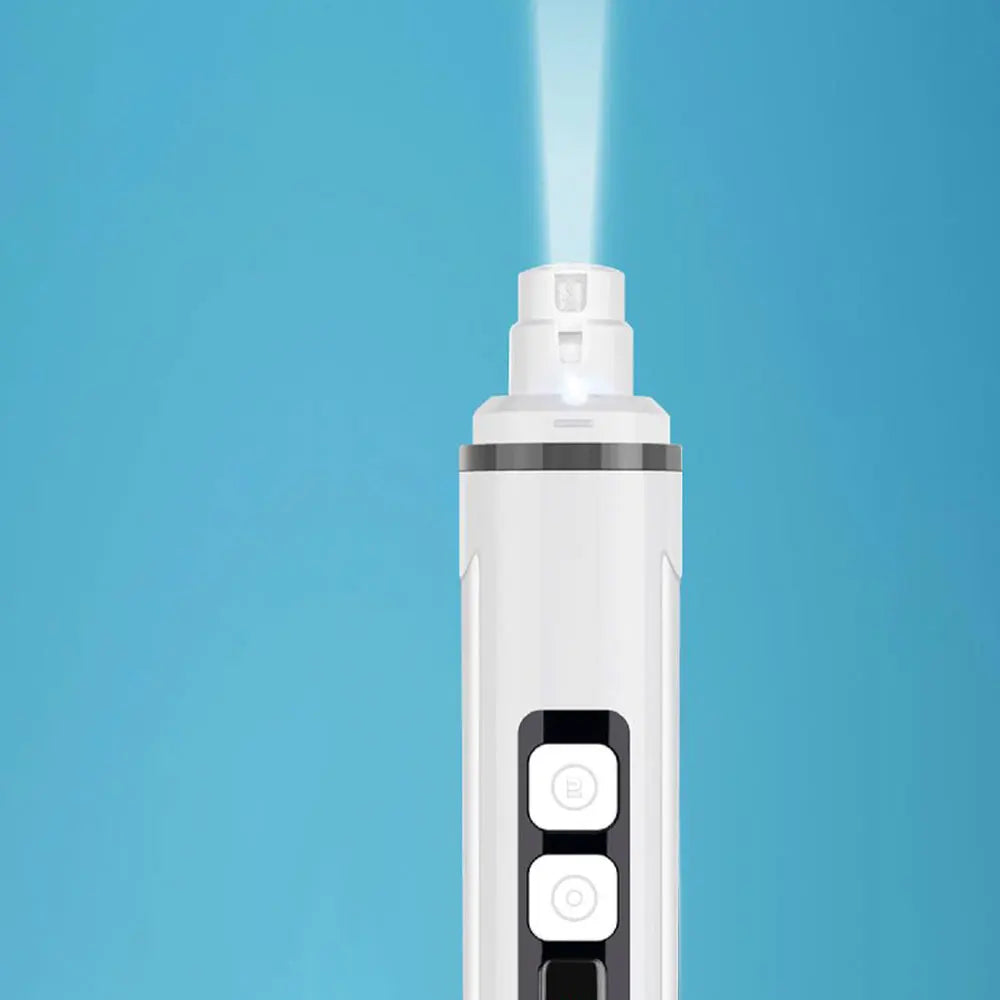 ๐พ Electric Pet Nail Grinder โ ๐ก LED Light | ๐ USB Rechargeable | ๐ถ๐ฑ Quiet & Safe Clipper