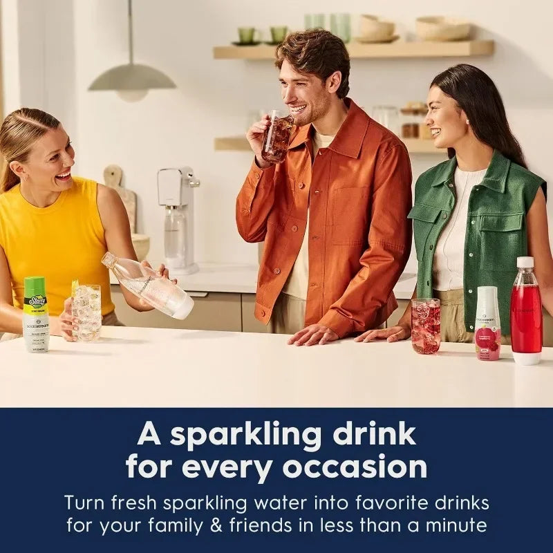 ✨🥤 Soda Stream Terra Sparkling Water Maker 🌊 CO₂ & Bottle Included