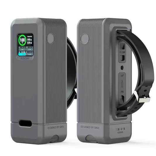 🔥 DIGIT Silicone Case for Anker Prime 250W Power Bank – Shockproof, Travel-Friendly, TF/SIM Storage