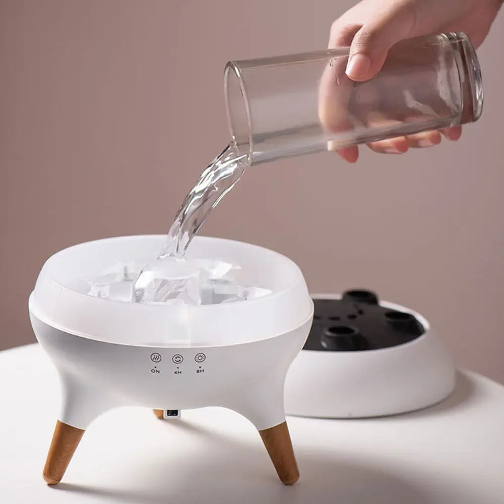 π§ 250ml Jellyfish Air Humidifier & LED Diffuser β Quiet Mist Maker with Remote & Night Light