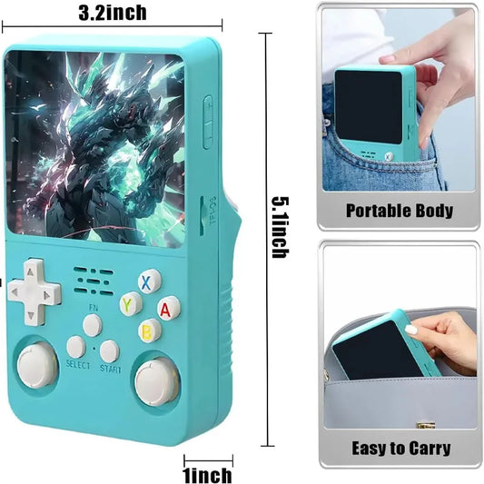 WDYQJE R36S Handheld Game Console 🎮64GB / 128GB 15000 Games