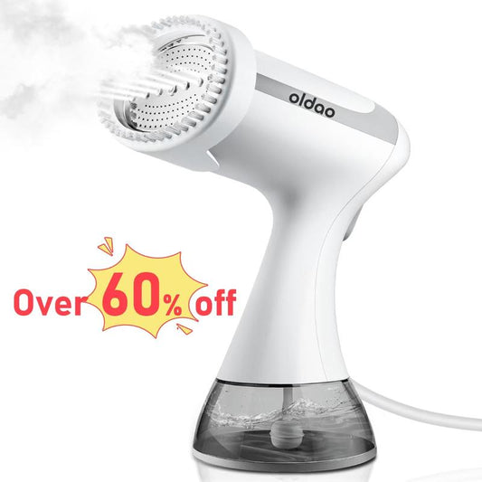 OLDAO Clothes Steamer,2000W Portable Handheld Steam Iron,300Ml Water Tank,20 Seconds Fast Heating,For Fabric Wrinkles,Suitable for Home,Office,Travel Steamer for Clothes Convenient Powerful