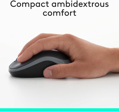 Logitech MK270 Wireless Keyboard & Mouse Combo – Full-Size, 2.4G USB Receiver, Laptop & Office Ready 🎯⌨️🖱️