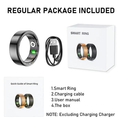 AOMIAO Smart Ring This Is a Waterproof Tracking Fitness Ring and a Fashionable Accessory, Suitable for Both Men and Women.