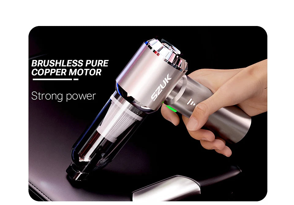 SZUK 985000PA Car Vacuum Cleaner 🚗 Mini Handheld Wireless