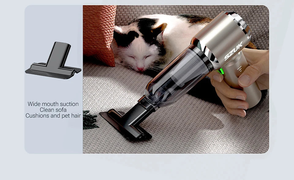SZUK 985000PA Car Vacuum Cleaner 🚗 Mini Handheld Wireless