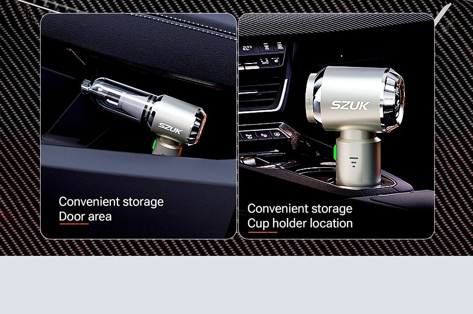 SZUK 985000PA Car Vacuum Cleaner 🚗 Mini Handheld Wireless