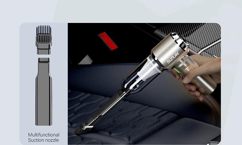 SZUK 985000PA Car Vacuum Cleaner 🚗 Mini Handheld Wireless