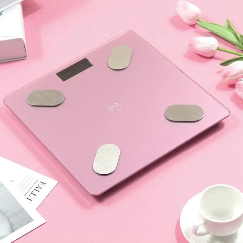 ⚖️ Smart Digital Body Fat Scale 🔵 Bluetooth LCD Body Composition Analyzer 📱