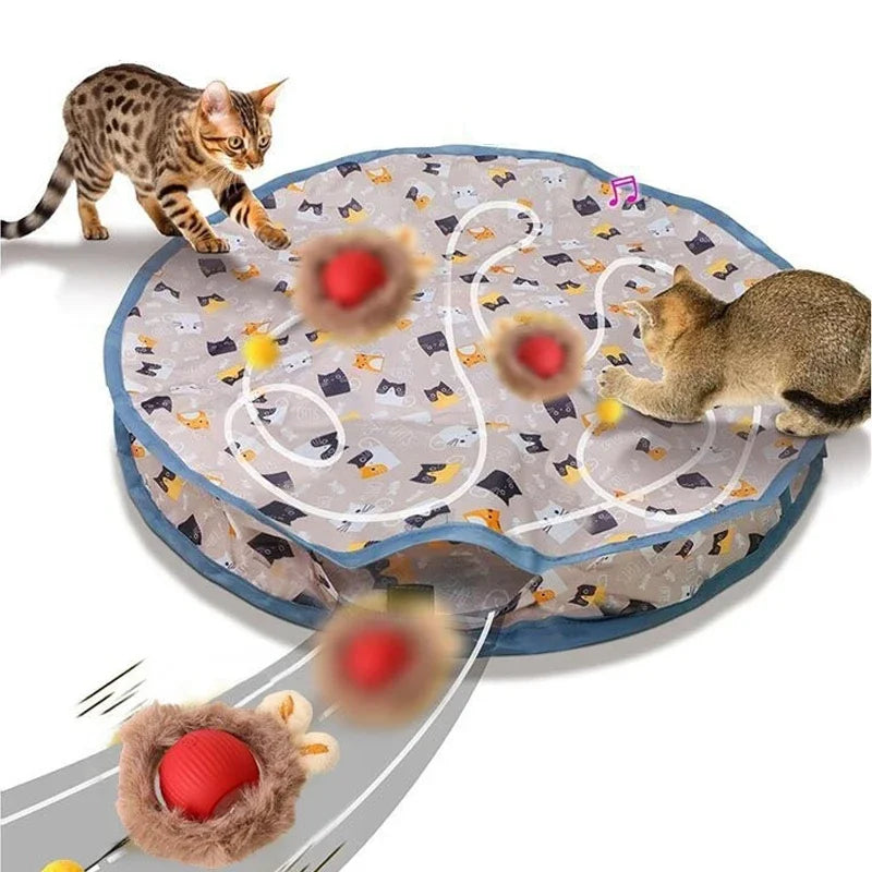 🐱 Smart Interactive Cat Toy Ball –  Motion Activated 🎮 Hide & Seek Fun   Indoor Play