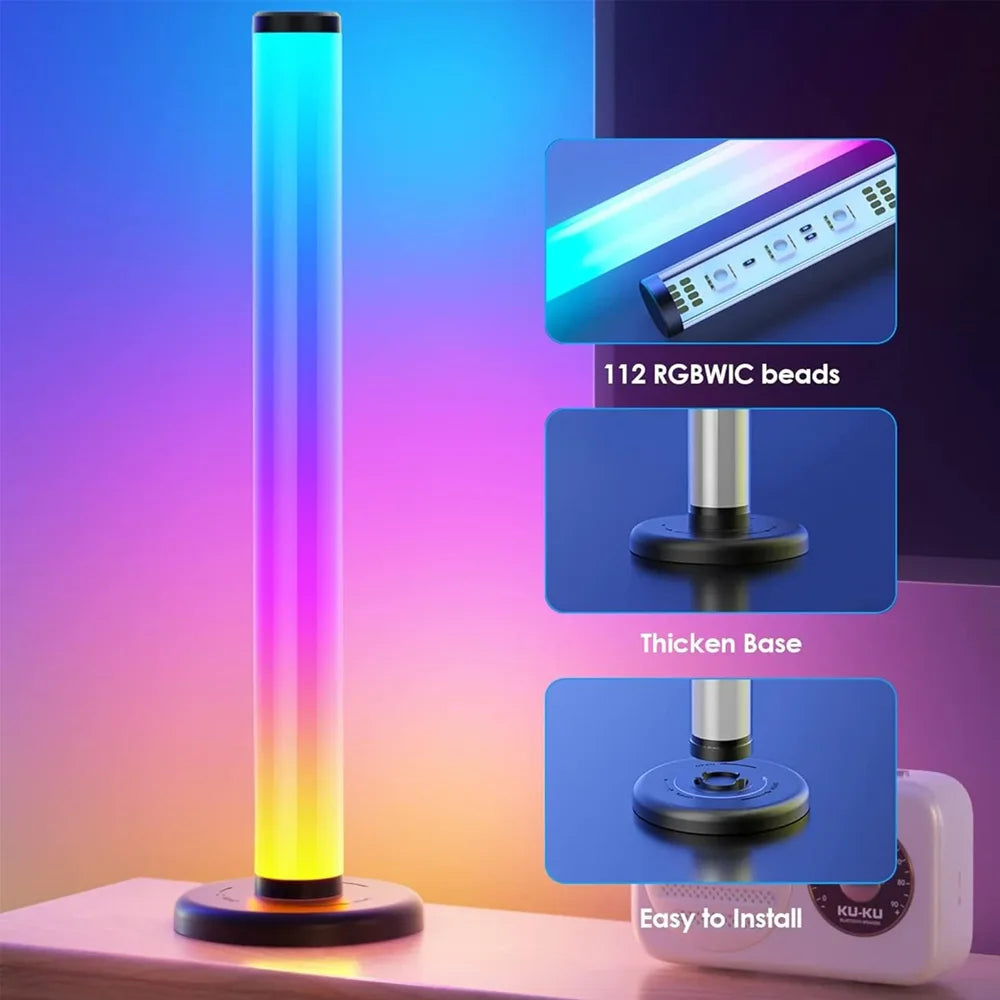 ✨ Smart LED Light Bar 360° RGB Ambient Lamp 🎮 TV Backlight & Music Sync