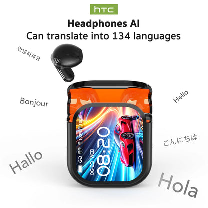 HTC NE20 TWS Earphones 🎧 Wireless Sports Earbuds with Mic 🔋