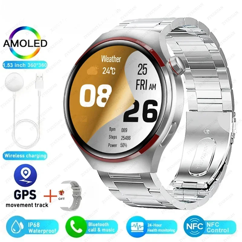 Xiaomi Watch 4 Pro ⌚ | 2025 Smartwatch | AMOLED | GPS | NFC