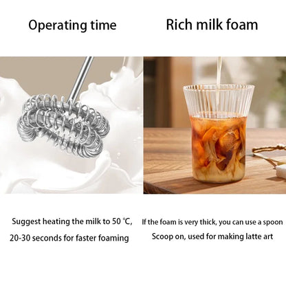 ☕ Xiaomi Electric Milk Frothier Handheld Coffee Whisk 🔋