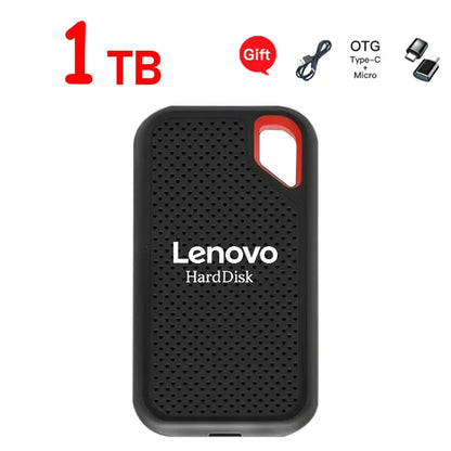 🔥 Lenovo Ultra-Capacity Portable SSD (128TB/16TB/8TB) | USB 3.1 High-Speed External Storage Drive