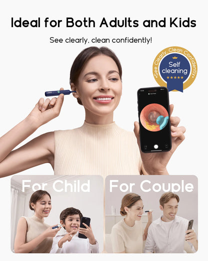 👂 Bebird I35R Visual Ear Cleaner | HD Camera & Wireless Tweezers