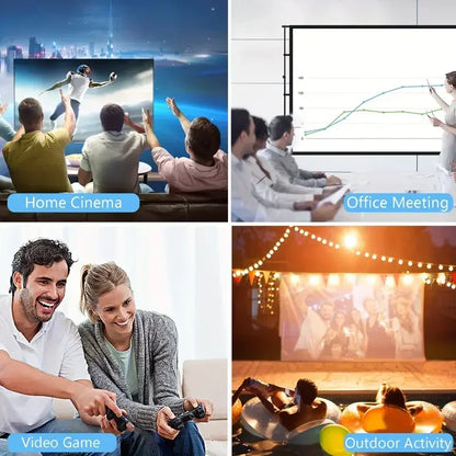 YG300 Pro Mini HD Projector 🎥 | Portable LED Home & Outdoor Cinema