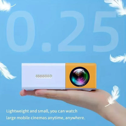 YG300 Pro Mini HD Projector 🎥 | Portable LED Home & Outdoor Cinema