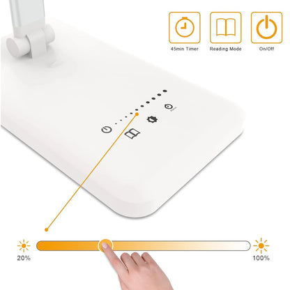 🔆 LED Table Lamp | 5 Lighting Modes | Smart Touch