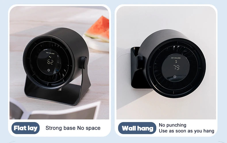 🌬️ Portable USB Fan 🔋 100 Speeds, Quiet & Adjustable for Home & Outdoor ✨
