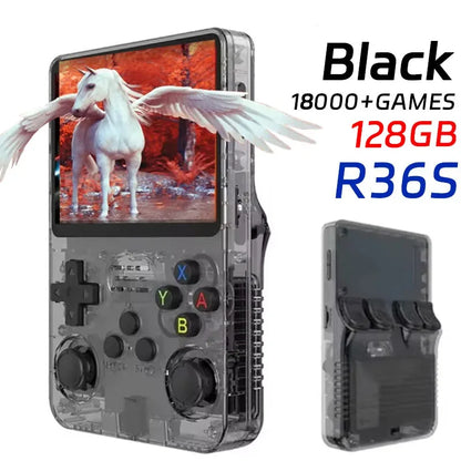 WDYQJE R36S Handheld Game Console 🎮64GB / 128GB 15000 Games