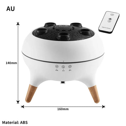 💧 250ml Jellyfish Air Humidifier & LED Diffuser – Quiet Mist Maker with Remote & Night Light