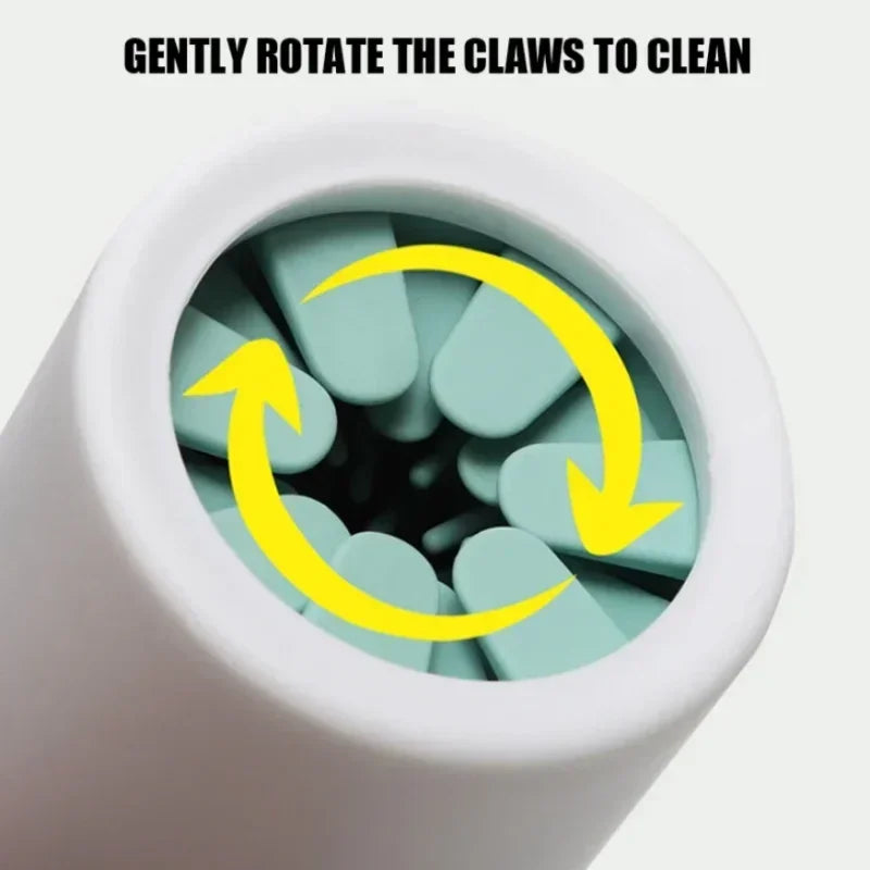 🐾 Pet Paw Cleaner Cup – 💧 Soft Silicone | 🧼 Quick Wash