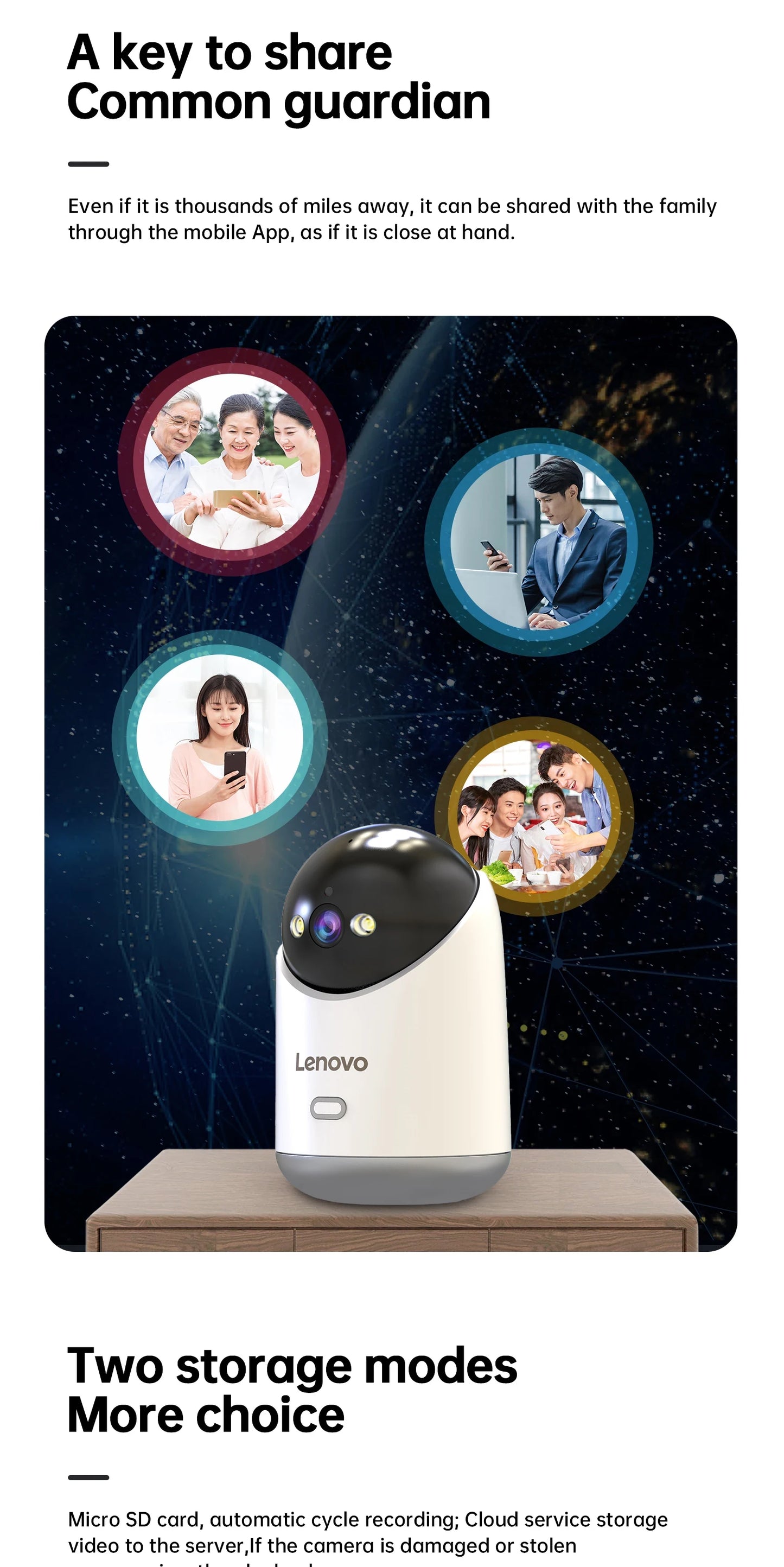 📡 Lenovo Smart 3MP PTZ WiFi Camera 🎥 Indoor CCTV | Motion Alerts, 5G, Night Vision