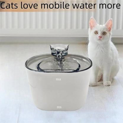 🐶🐱 Smart Pet Water Fountain – 💧 2.2L Large Capacity  🔇 Silent Circulation | Automatic Dispenser