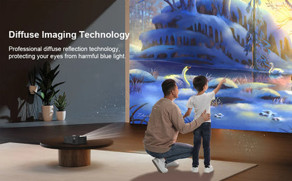 🎥 YT100 Mini Portable HD Projector | Wireless & Power Bank Supported