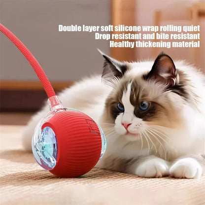 🐱 Smart Interactive Cat Toy Ball –  Motion Activated 🎮 Hide & Seek Fun   Indoor Play