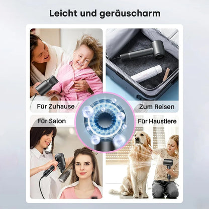 💆‍♀️ Smart Brushless Hair Dryer with Ionic Care & Fast Drying