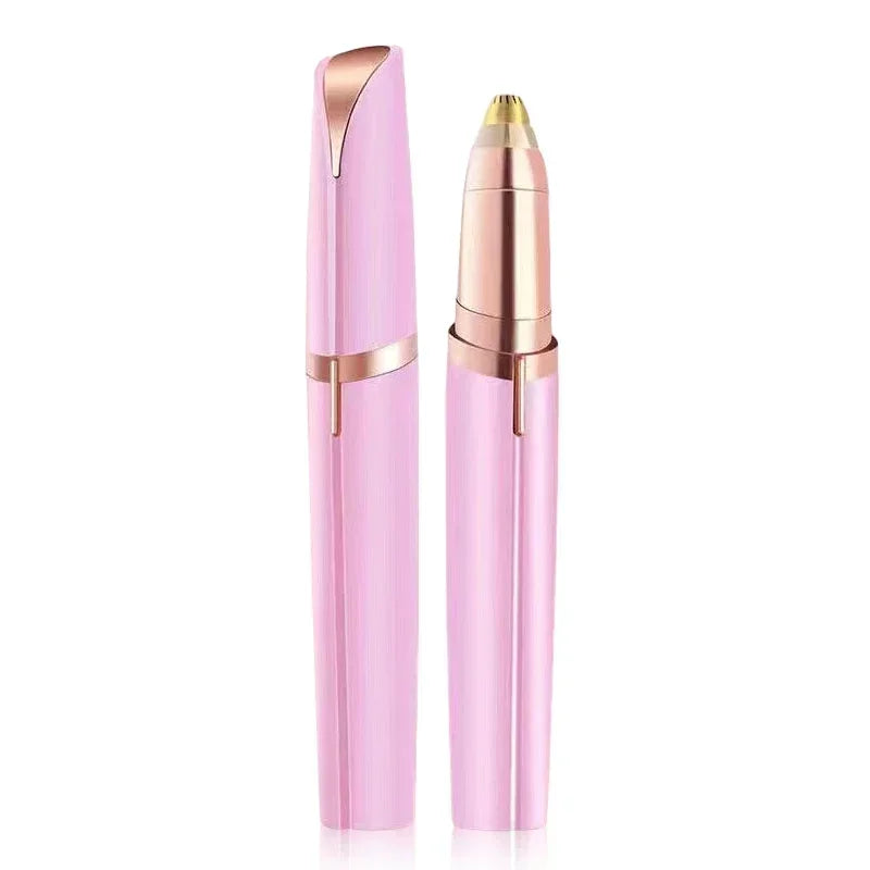 💖 Mini Electric Eyebrow Trimmer | Painless USB Hair Removal Shaper for Women