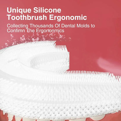 🦷 360° U-Shaped Ultrasonic Toothbrush | Smart Auto Cleaning ⚡ Whitening 🔋