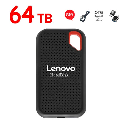 🔥 Lenovo Ultra-Capacity Portable SSD (128TB/16TB/8TB) | USB 3.1 High-Speed External Storage Drive