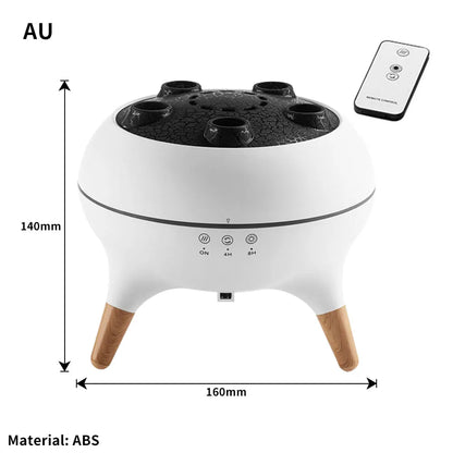 💧 250ml Jellyfish Air Humidifier & LED Diffuser – Quiet Mist Maker with Remote & Night Light