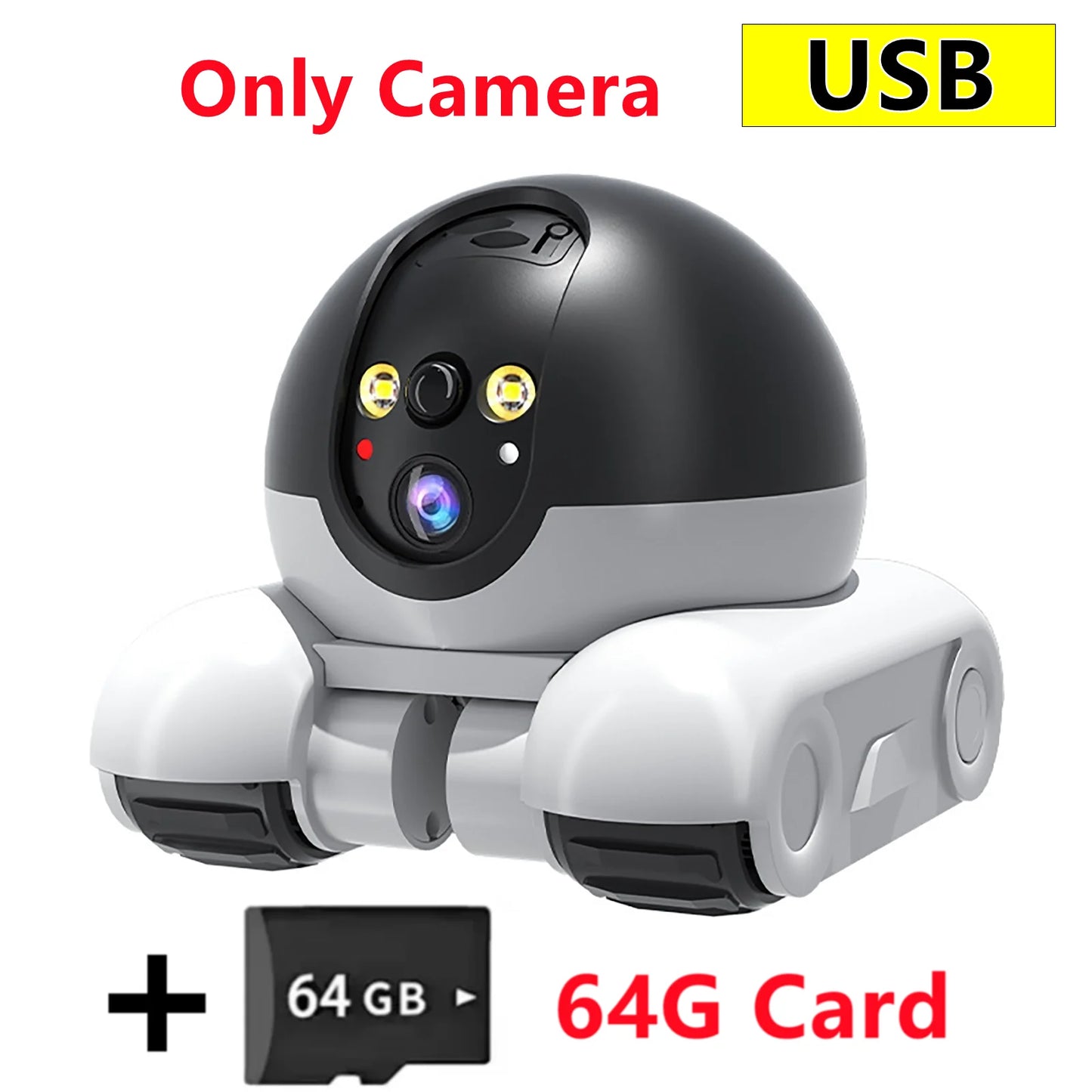 1080P Wi-Fi Security Camera – 🤖 Auto Tracking | 👶🐾 Home Monitor