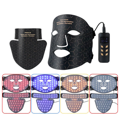 "LED Photon Therapy Infrared Mask – Skin Rejuvenation & Brightening Device ✨"