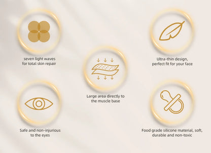 "LED Photon Therapy Infrared Mask – Skin Rejuvenation & Brightening Device ✨"