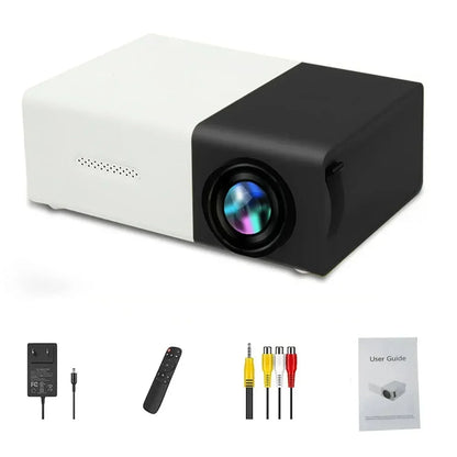 YG300 Pro Mini HD Projector 🎥 | Portable LED Home & Outdoor Cinema