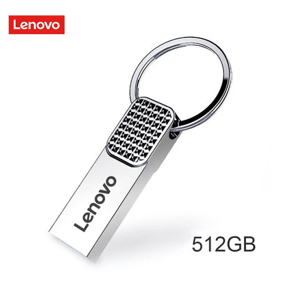 Lenovo Original 2TB USB Flash 3.0 Drive Metal Real Capacity 1TB Memory Stick High Speed Flash Disk Storage 512GB  U Disk For PC