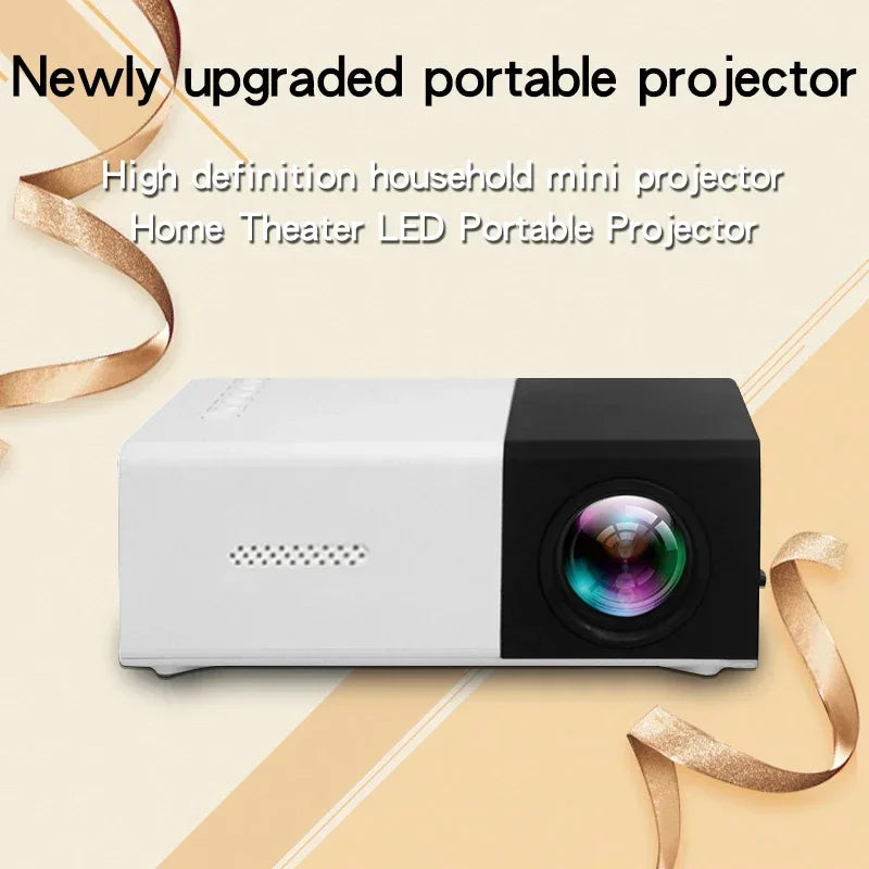YG300 Pro Mini HD Projector 🎥 | Portable LED Home & Outdoor Cinema